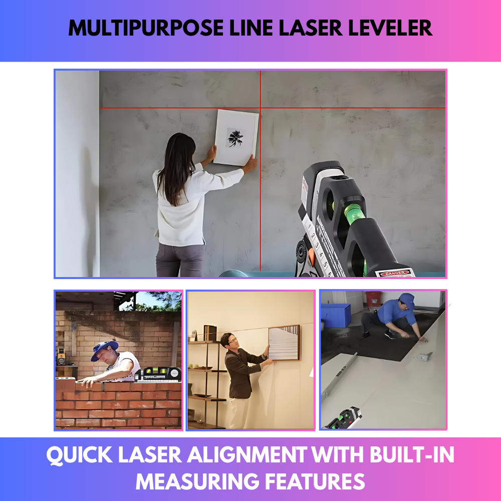 Multipurpose Line Laser Leveler