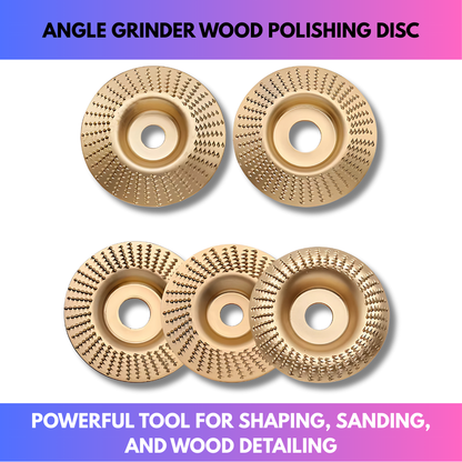 Angle Grinder Wood Polishing Disc