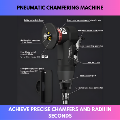 Pneumatic Chamfering Machine