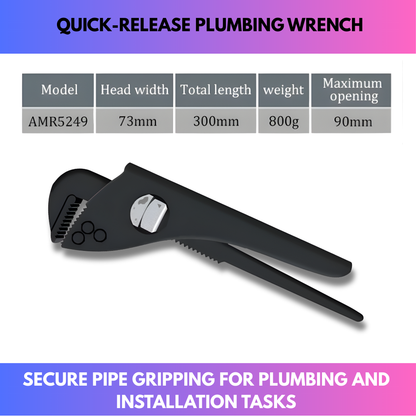 Quick-Release Plumbing Wrench