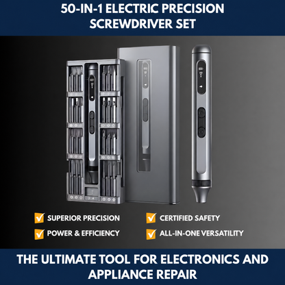 50-in-1 Electric Precision Screwdriver Set