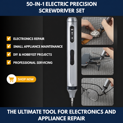50-in-1 Electric Precision Screwdriver Set