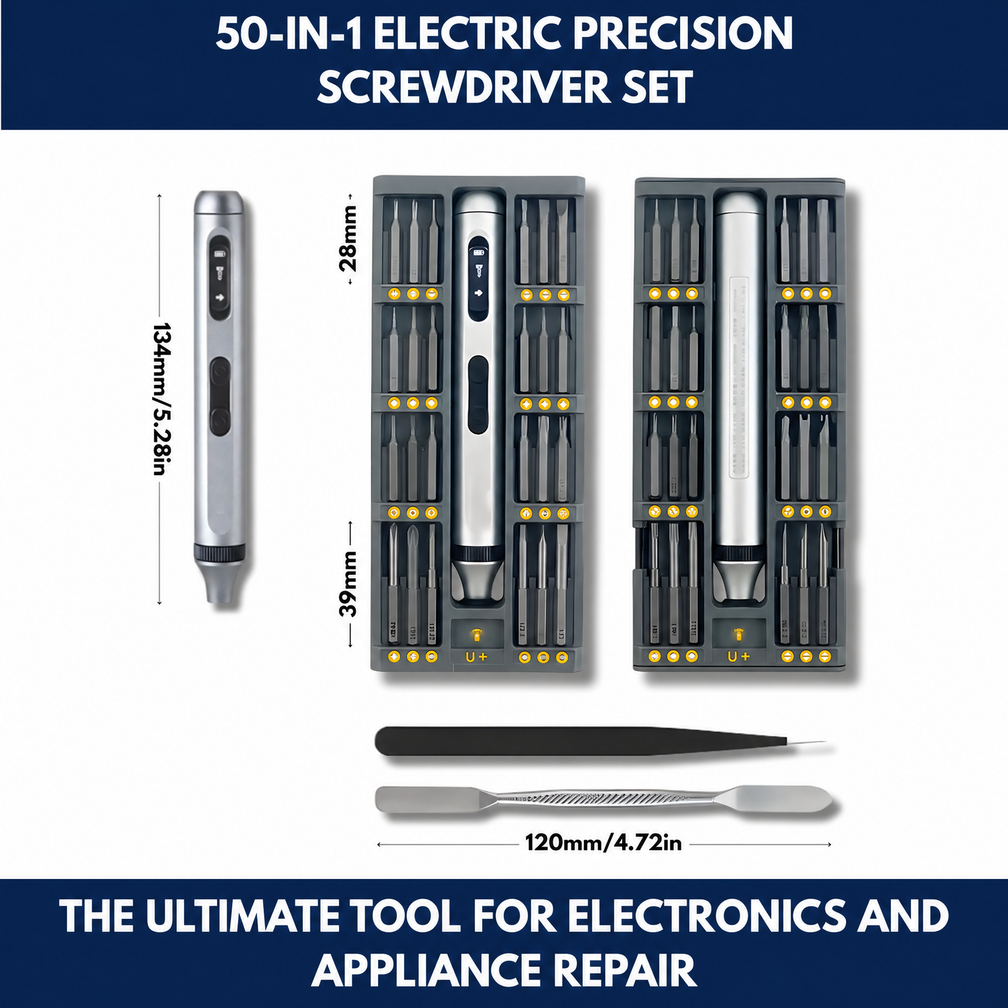 50-in-1 Electric Precision Screwdriver Set