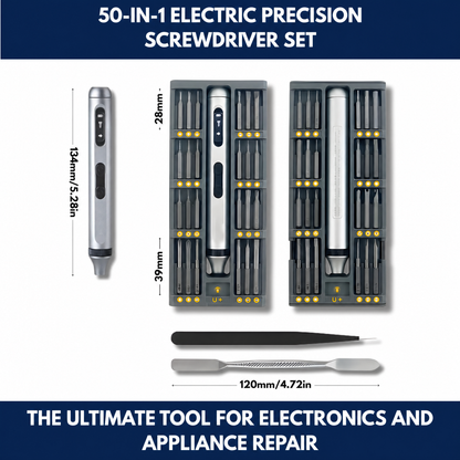 50-in-1 Electric Precision Screwdriver Set