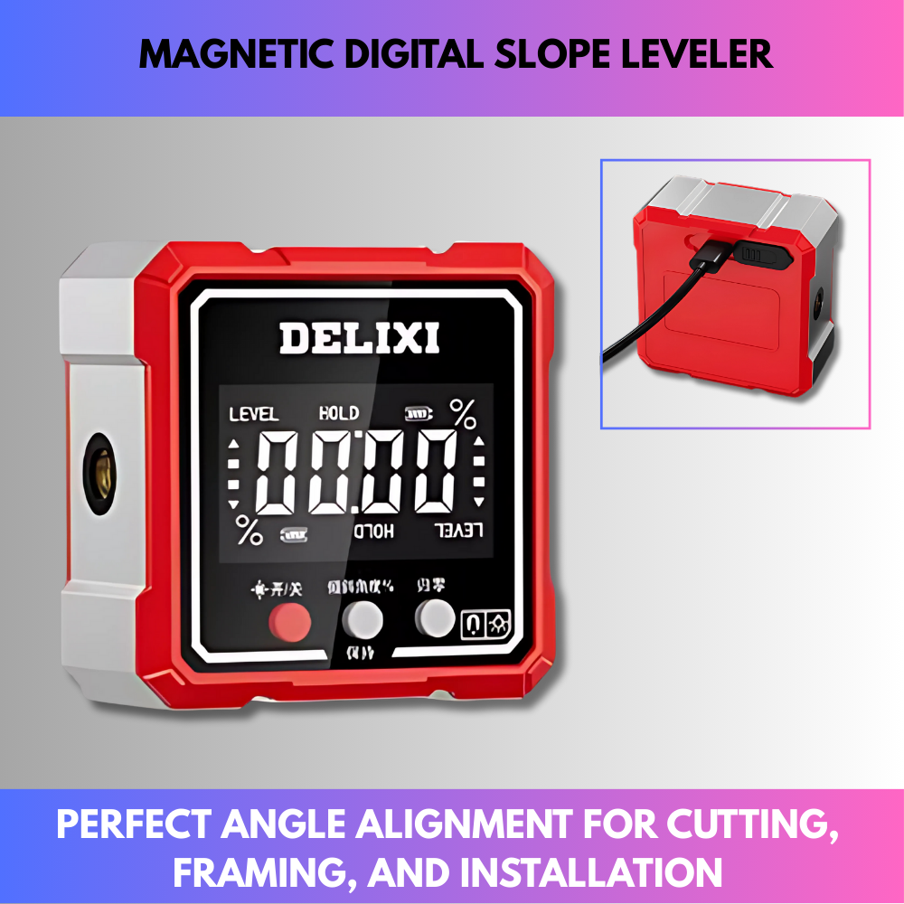Magnetic Digital Slope Leveler