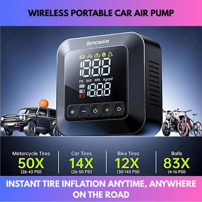 Wireless Portable Car Air Pump