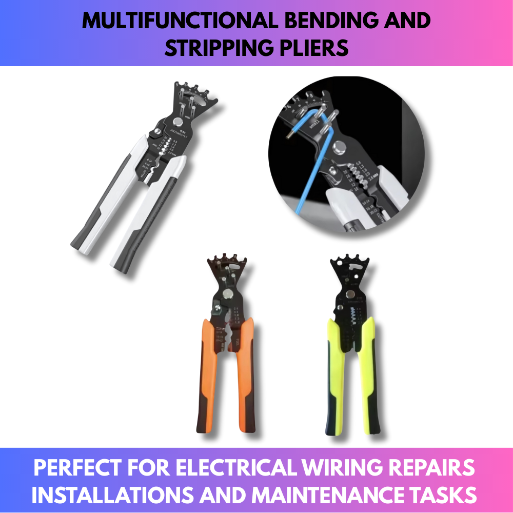 Multifunctional Bending And Stripping Pliers