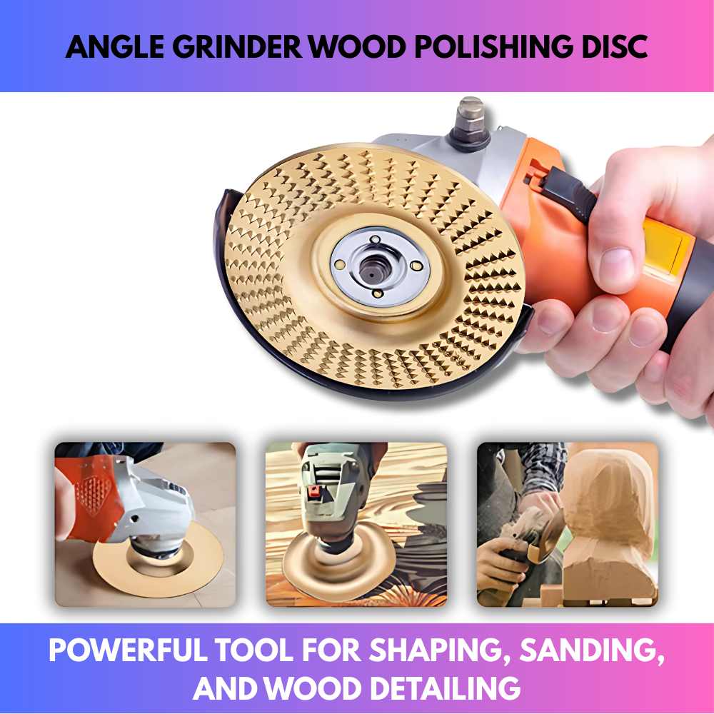 Angle Grinder Wood Polishing Disc