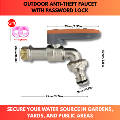 Outdoor Combination Lock Faucet