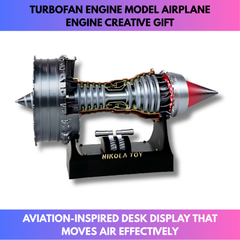 Turbofan Engine Model Airplane Engine Creative Gift view 7