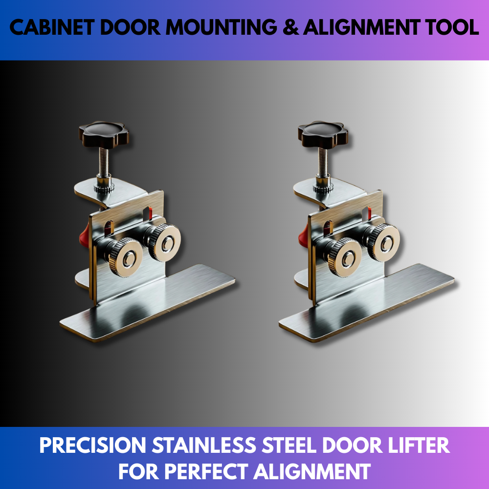 Cabinet Door Mounting & Alignment Tool