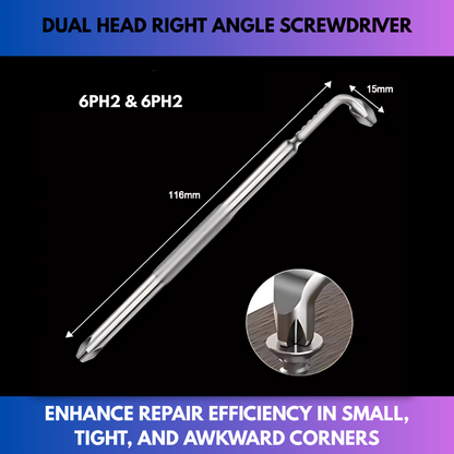 Dual Head Right Angle Screwdriver