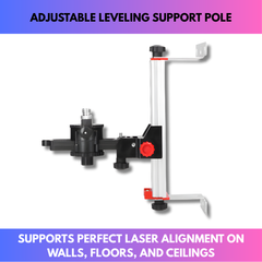 Multifunctional Adjustable Leveling Support Pole view 6