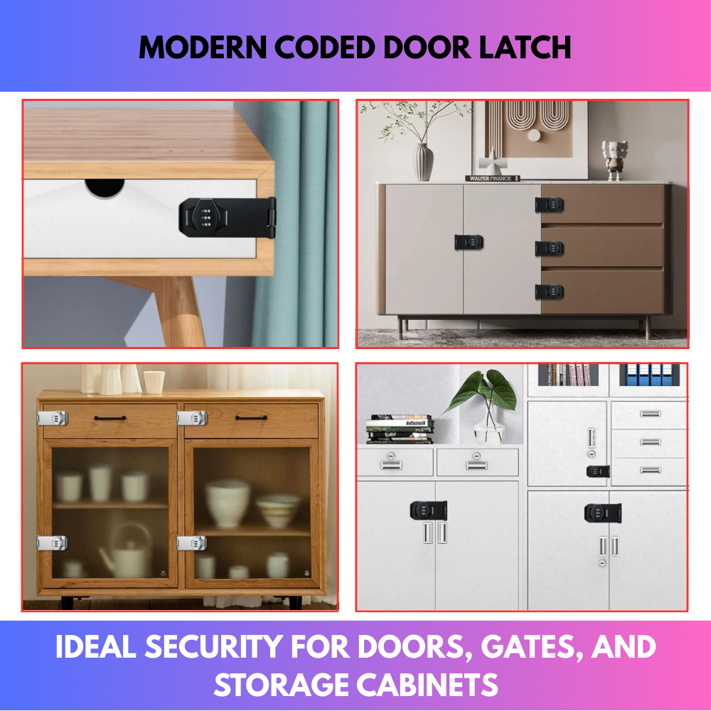 Modern Coded Door Latch