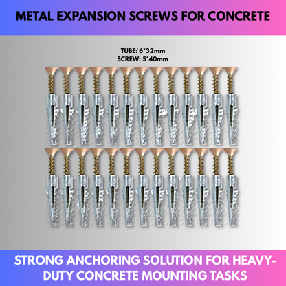 Metal Expansion Screws For Concrete