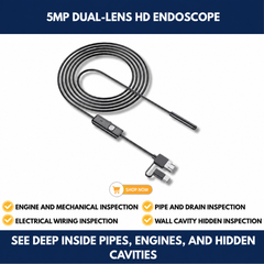 5MP Dual-Lens HD Endoscope view 4