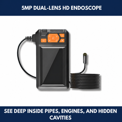 5MP Dual-Lens HD Endoscope view 8