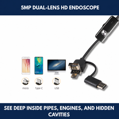 5MP Dual-Lens HD Endoscope view 6