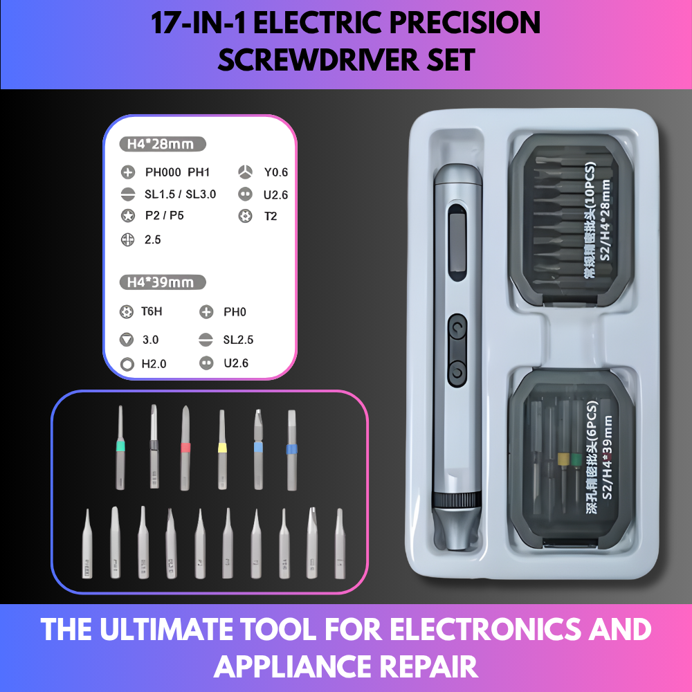50-in-1 Electric Precision Screwdriver Set