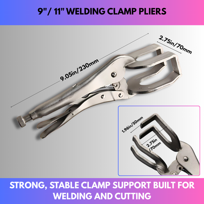 9"/ 11" Welding Clamp Pliers