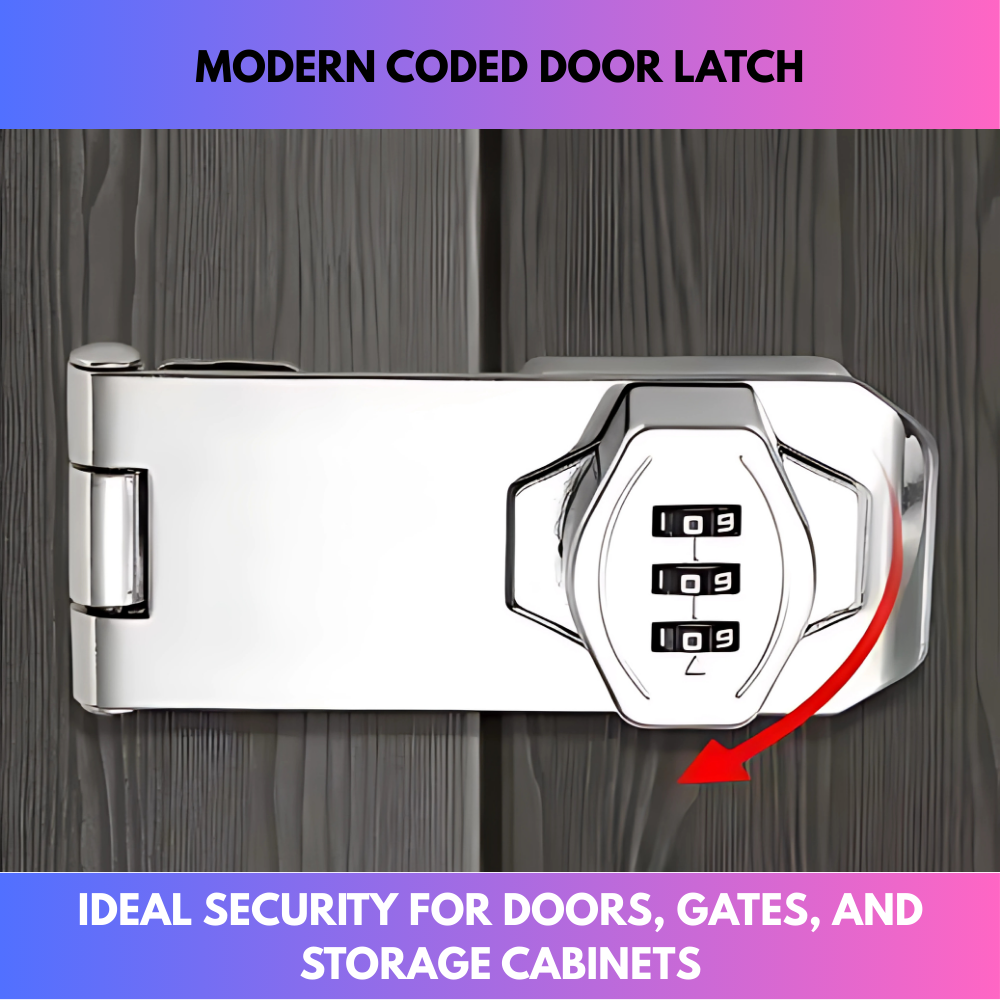 Modern Coded Door Latch