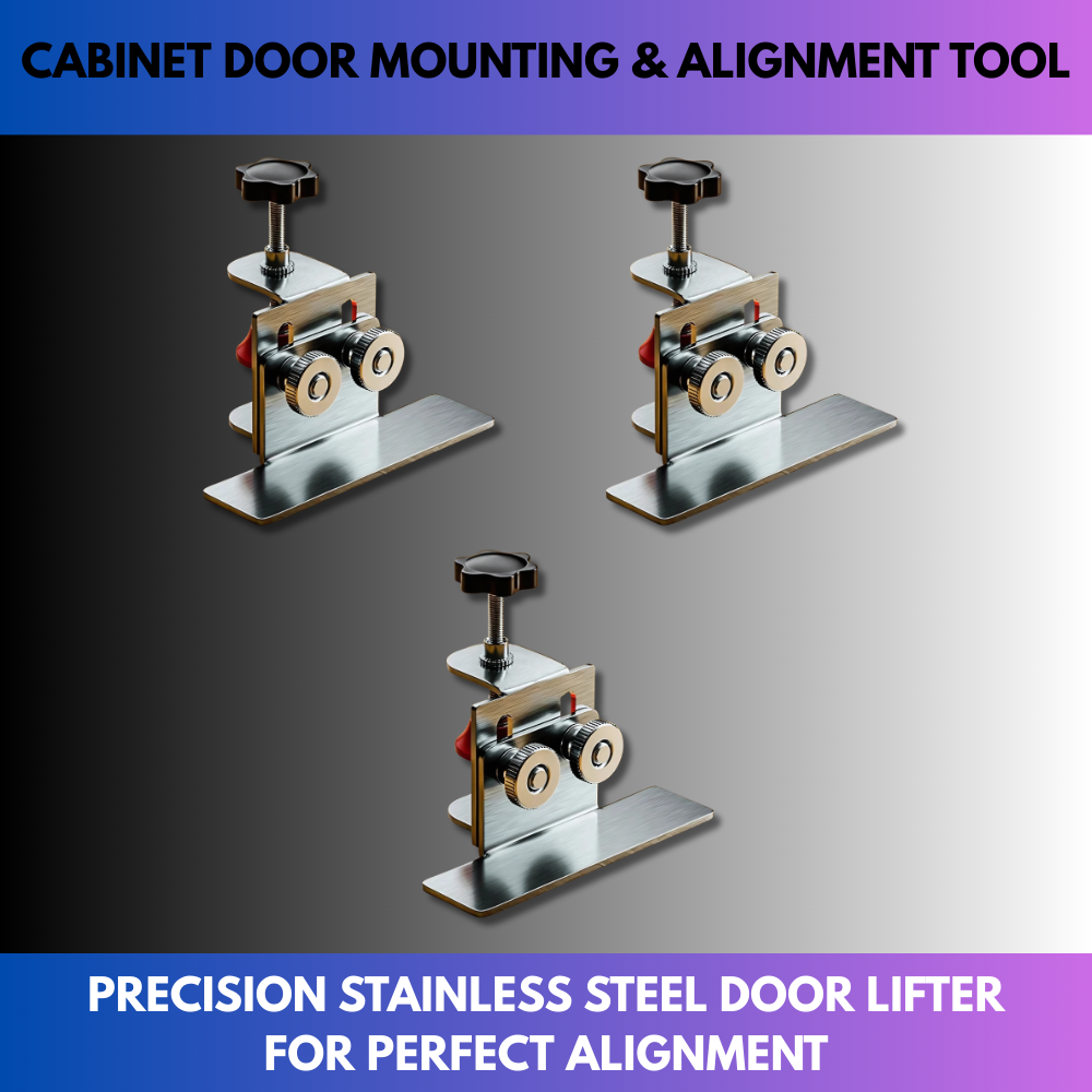 Cabinet Door Mounting & Alignment Tool