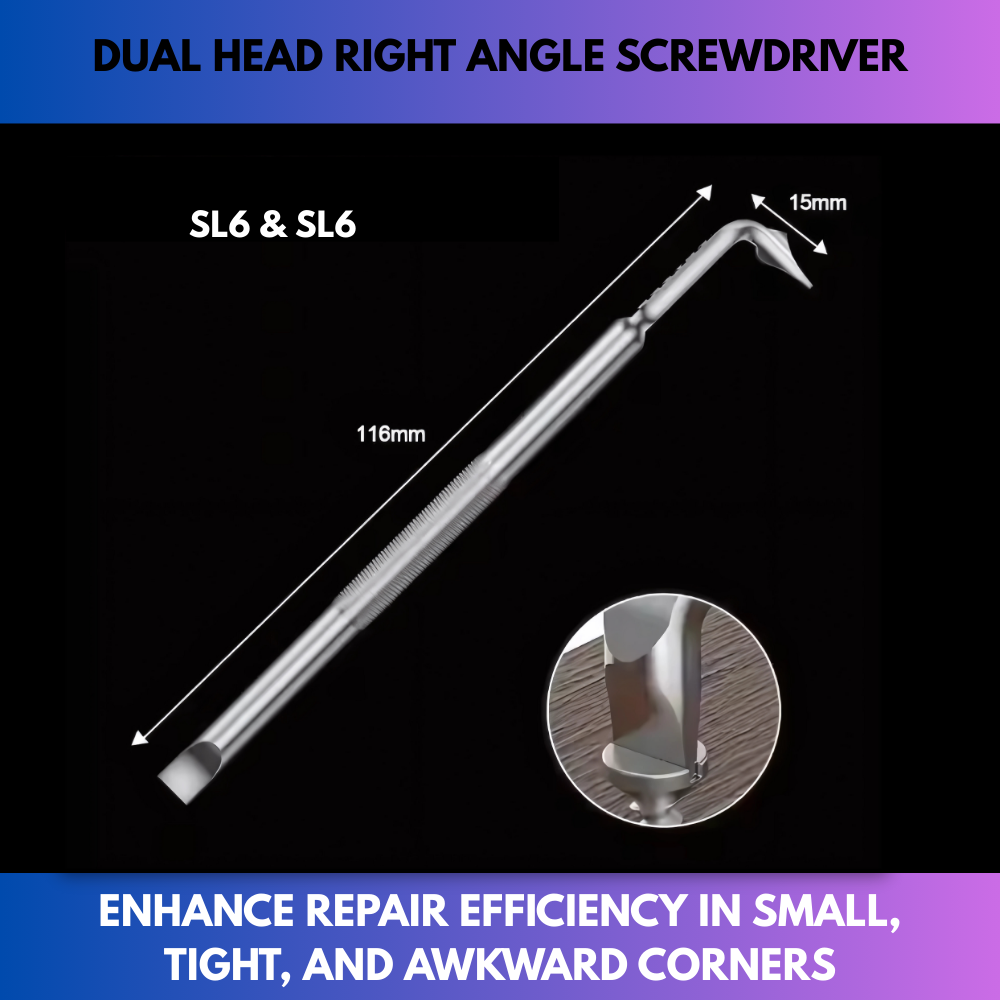 Dual Head Right Angle Screwdriver
