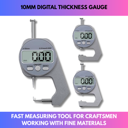 10mm Digital Thickness Gauge