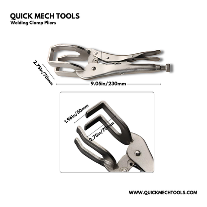 9"/ 11" Welding Clamp Pliers