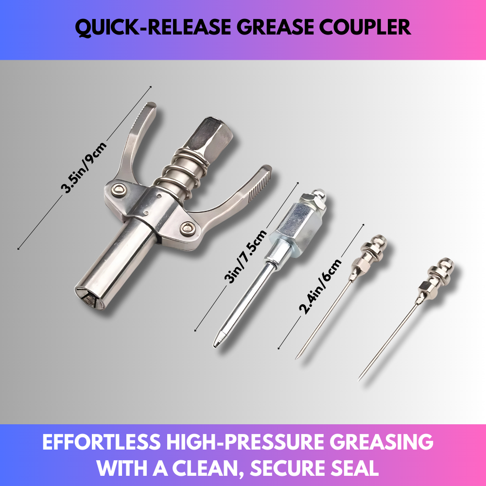 Quick-Release Grease Coupler