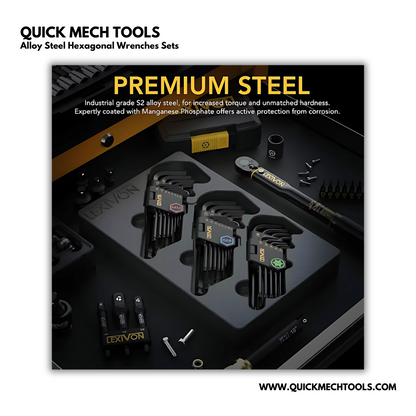 Alloy Steel Hexagonal Wrenches Sets