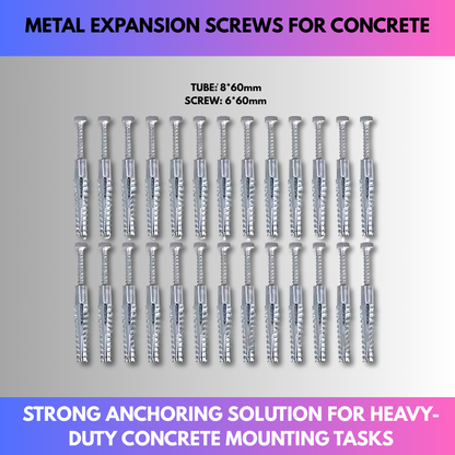 Metal Expansion Screws For Concrete