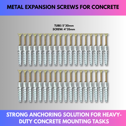 Metal Expansion Screws For Concrete
