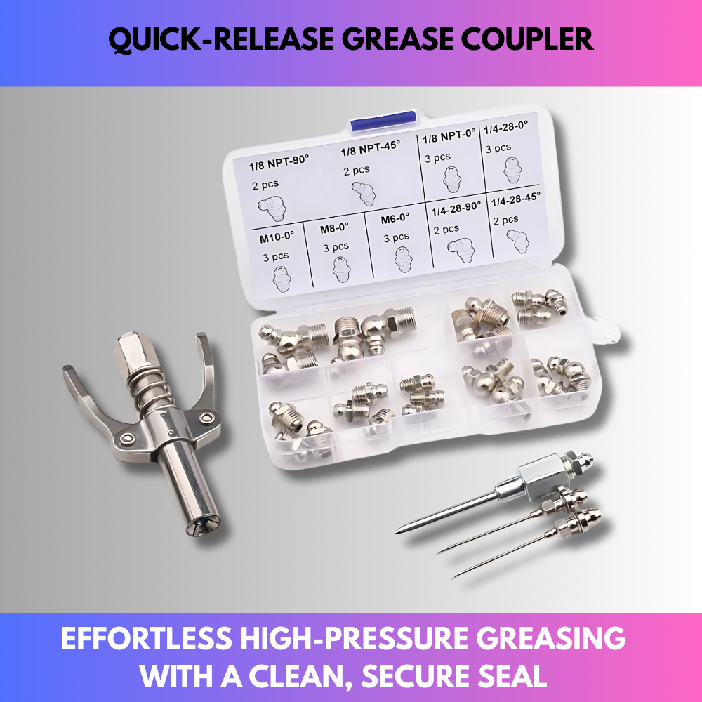 Quick-Release Grease Coupler