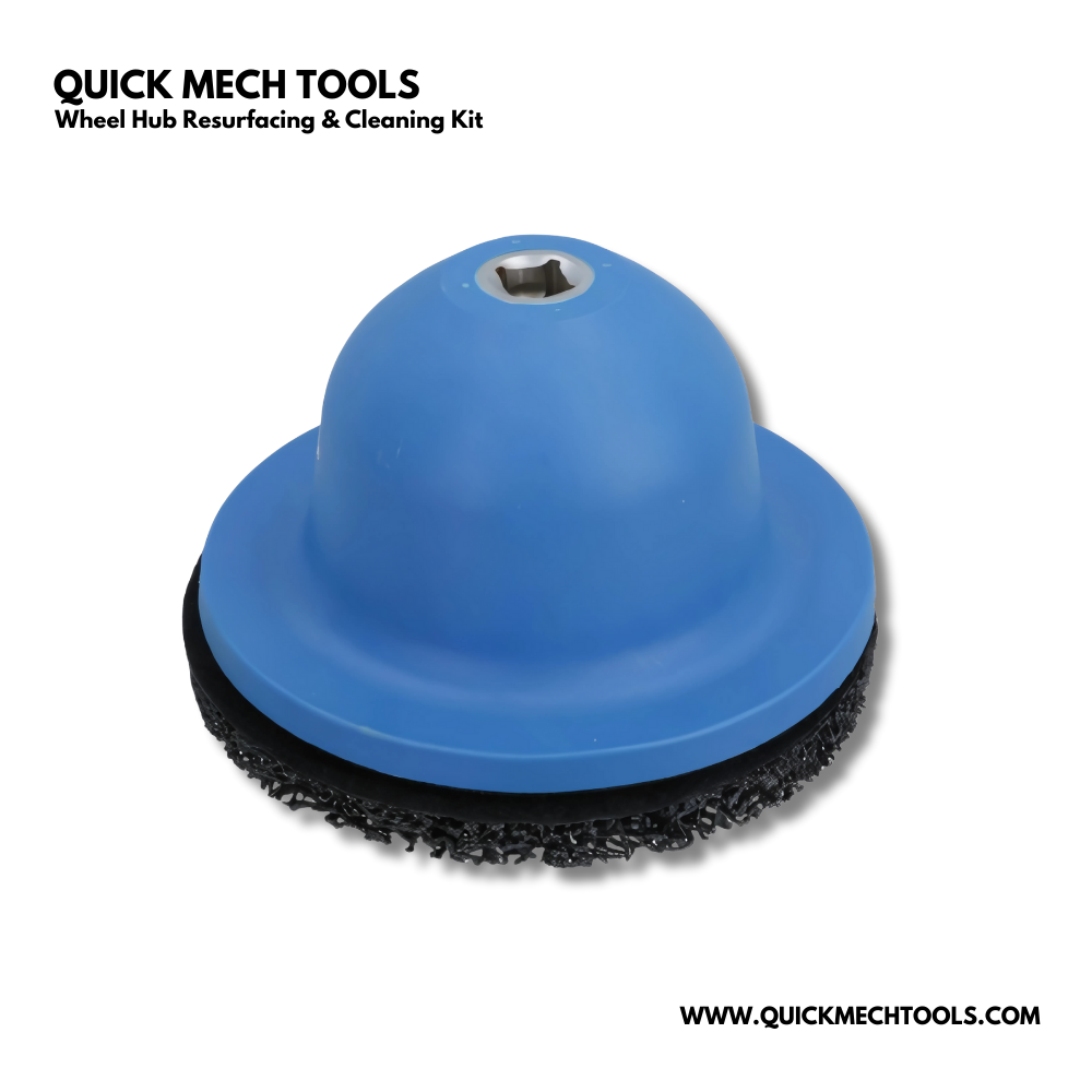 Wheel Hub Resurfacing & Cleaning Kit – Rust Removal Tool for Brake Disc & Rotor de