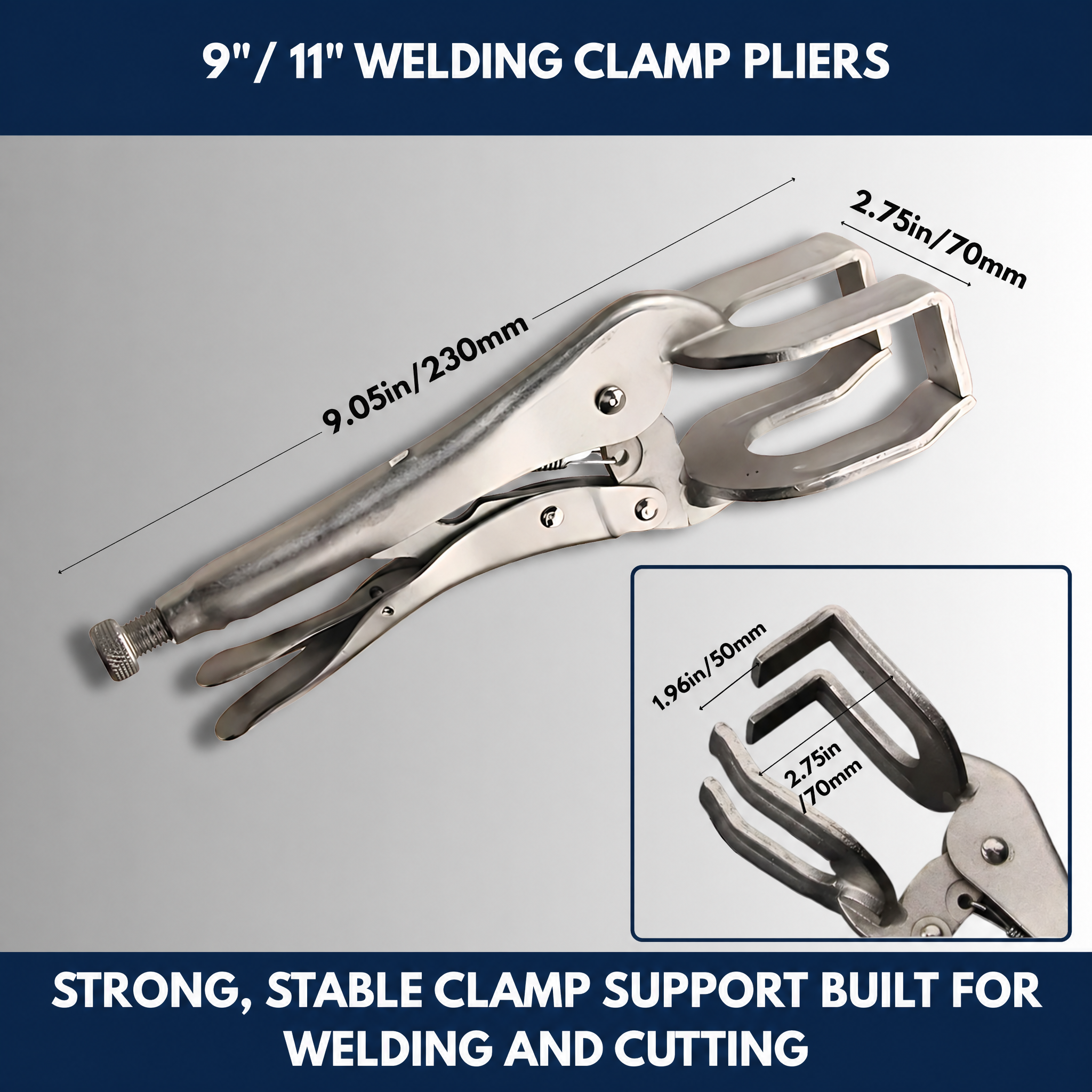9"/ 11" Welding Clamp Pliers