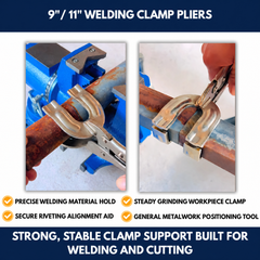 9"/ 11" Welding Clamp Pliers view 3