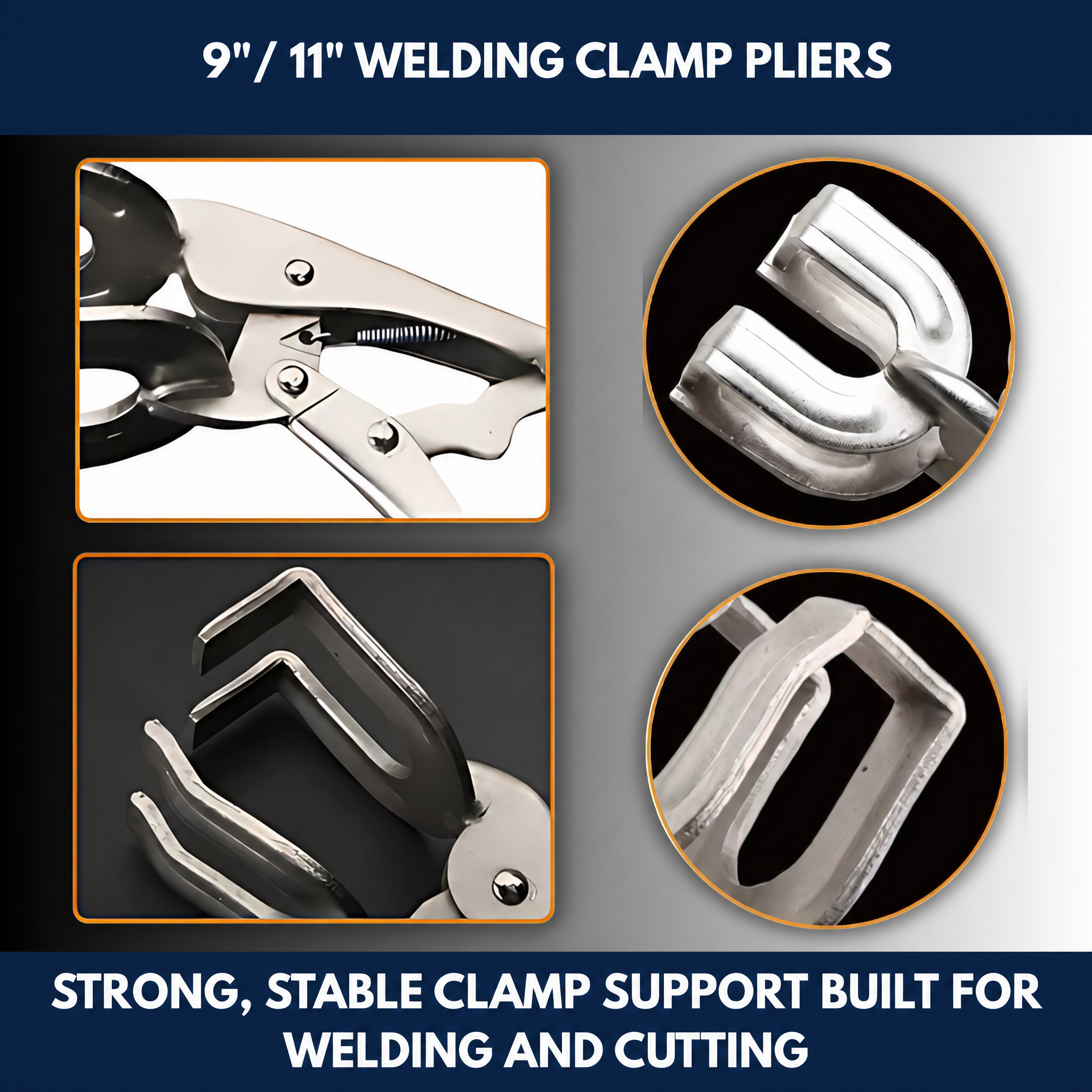 9"/ 11" Welding Clamp Pliers