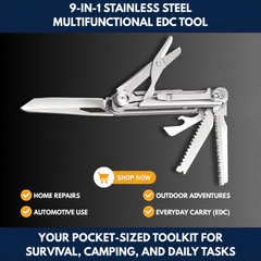 9-in-1 Stainless Steel Multifunctional EDC Tool view 5