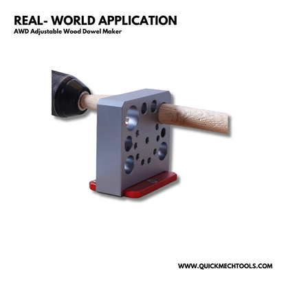 Adjustable Wood Dowel Maker