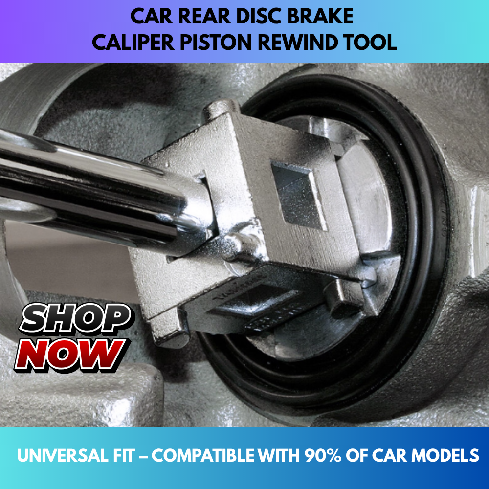 Car Rear Disc Brake Caliper Piston Rewind Tool