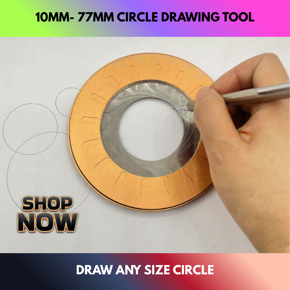 10mm- 77mm Circle Drawing Tool