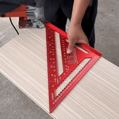 12" High Precision Carpenter's Triangle Ruler view 7