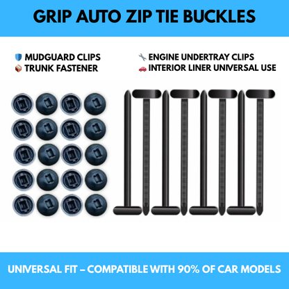 Grip Auto Zip Tie Buckles
