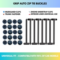 Grip Auto Zip Tie Buckles