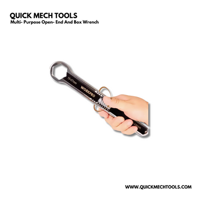 Multi-Purpose Open-End And Box Wrench