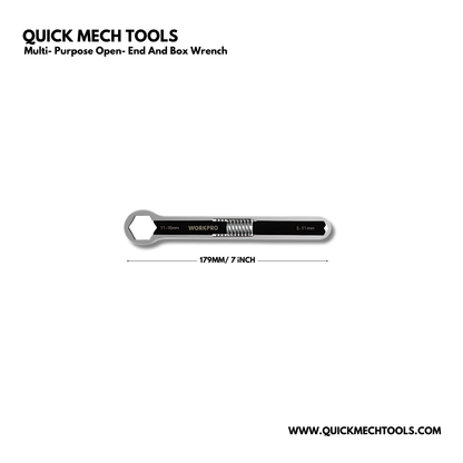 Multi-Purpose Open-End And Box Wrench