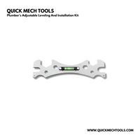 Plumber's Adjustable Leveling And Installation Kit