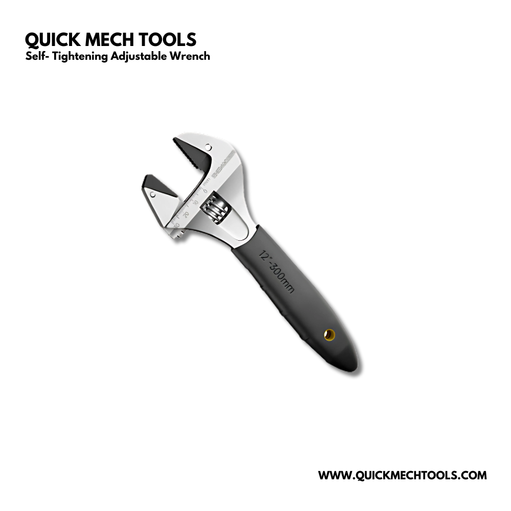 Self-Tightening Adjustable Wrench