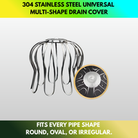 304 Stainless Steel Universal Multi-Shape Drain Cover